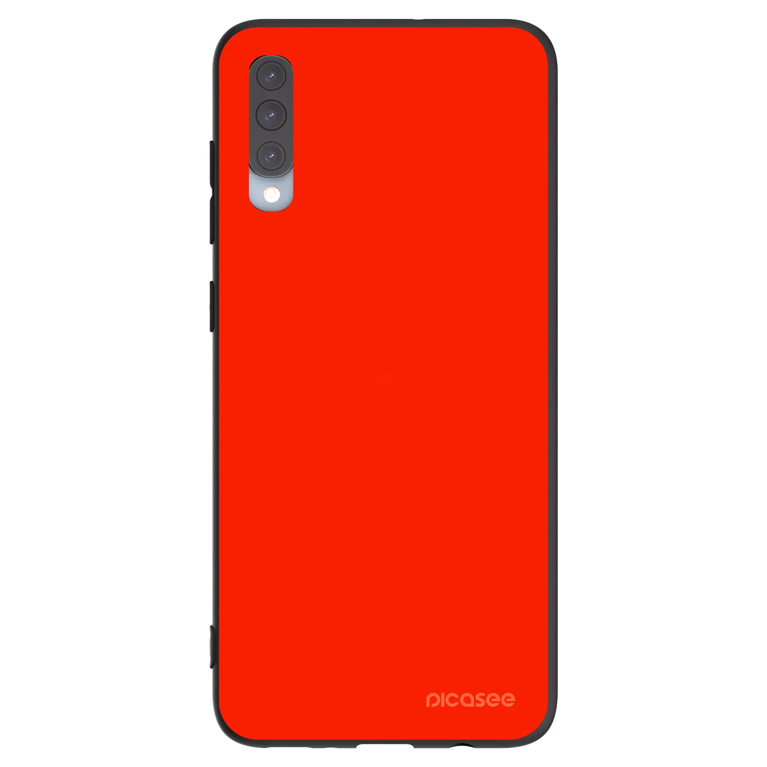 Picasee silikonový černý obal pro Samsung Galaxy A70 A705F - Maranello Red