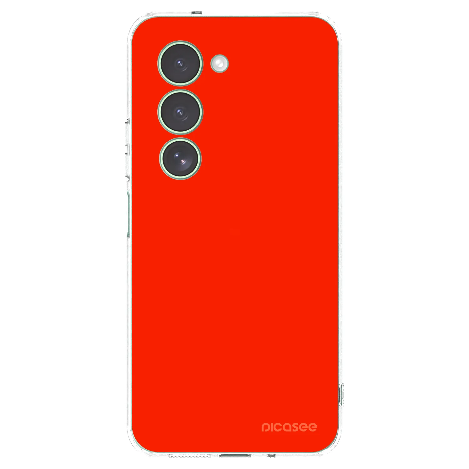 Picasee silikonový průhledný obal pro Xiaomi Redmi 15 5G - Maranello Red