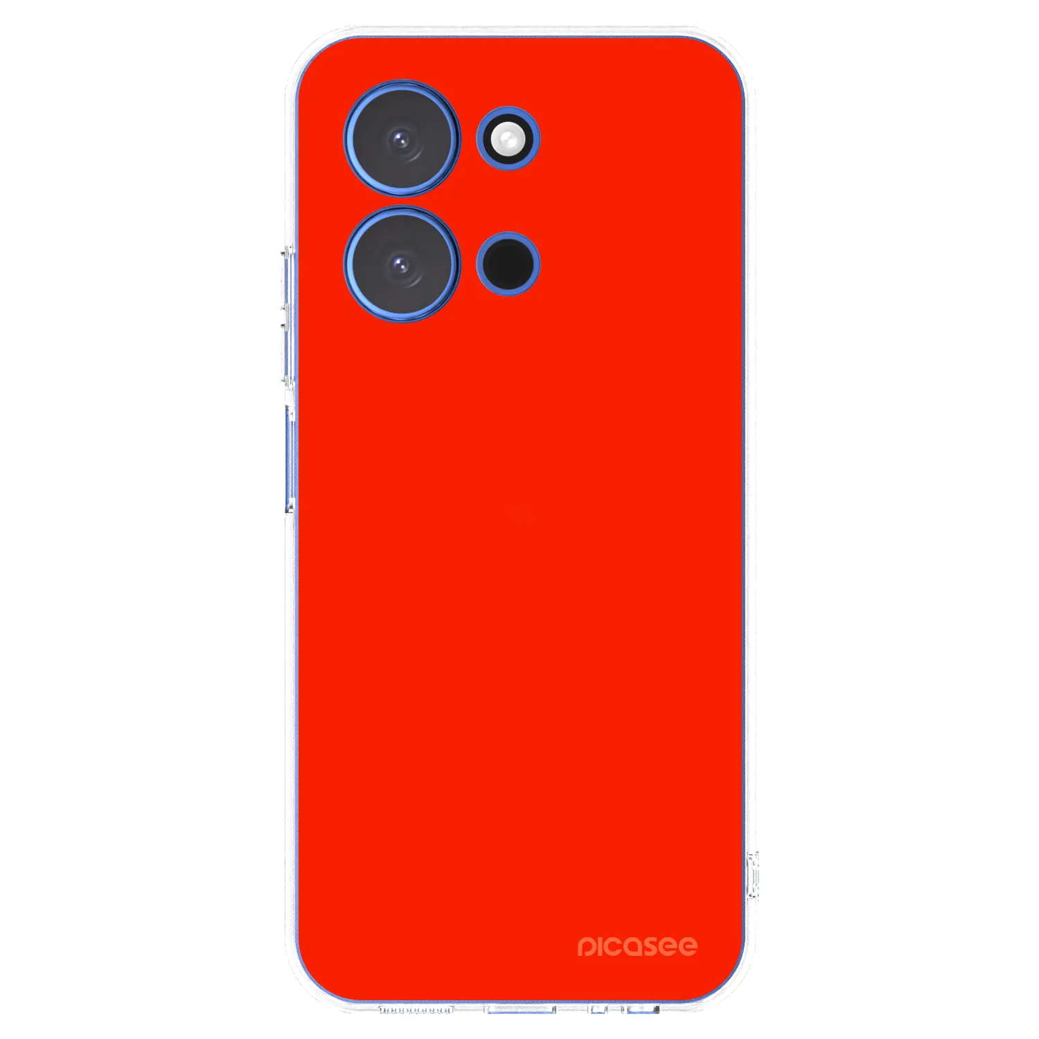 Picasee silikonový průhledný obal pro Xiaomi Redmi 15C 4G - Maranello Red