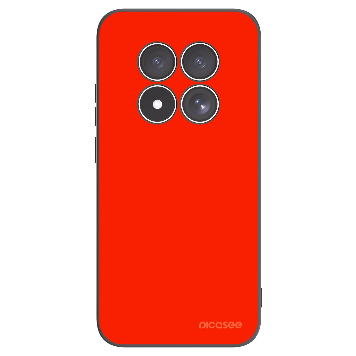Picasee silikonový černý obal pro Xiaomi Redmi Note 15 Pro 4G - Maranello Red