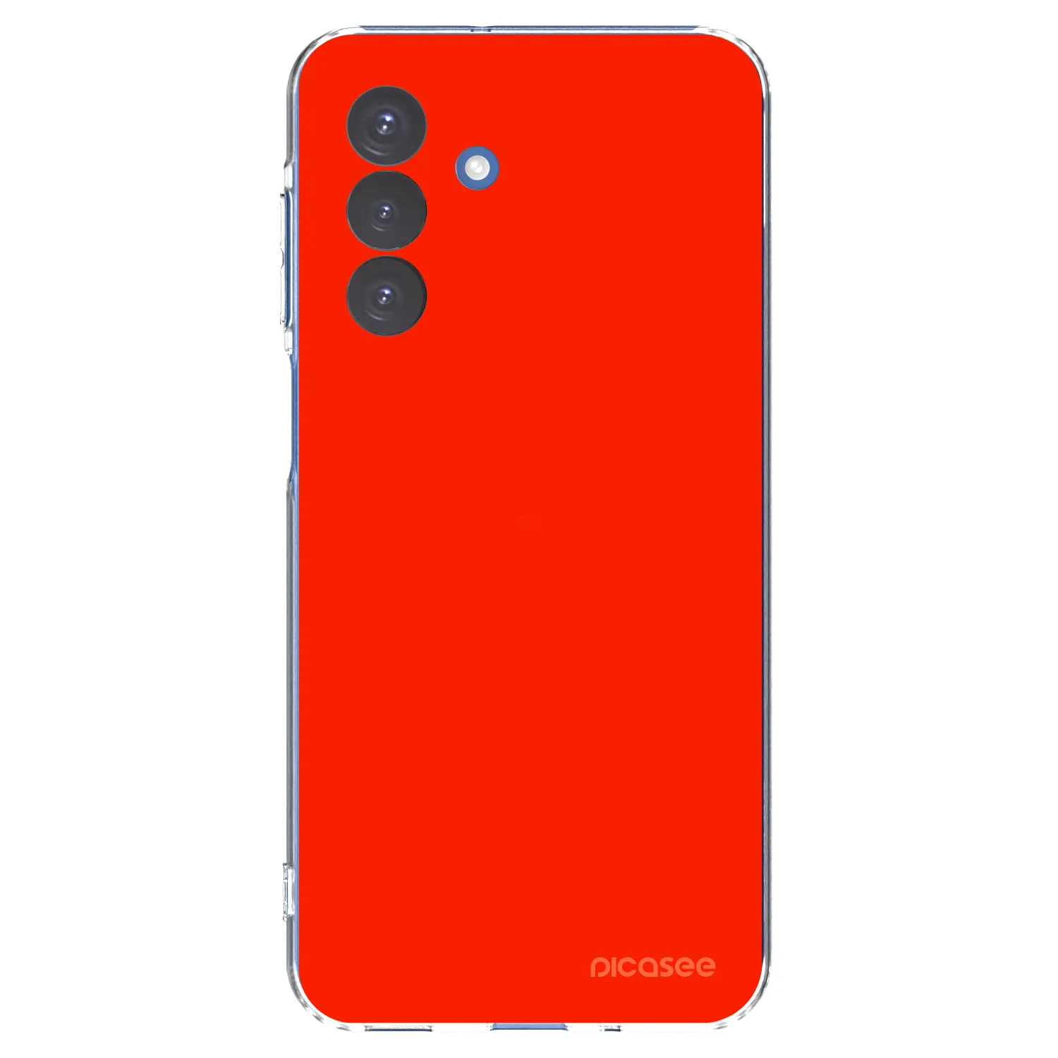 Picasee silikonový průhledný obal pro Samsung Galaxy A17 5G - Maranello Red