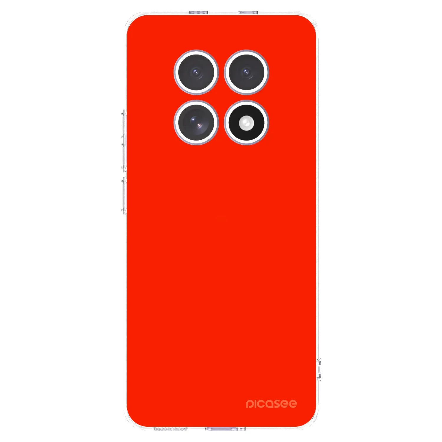 Picasee silikonový průhledný obal pro Xiaomi Redmi Note 15 - Maranello Red