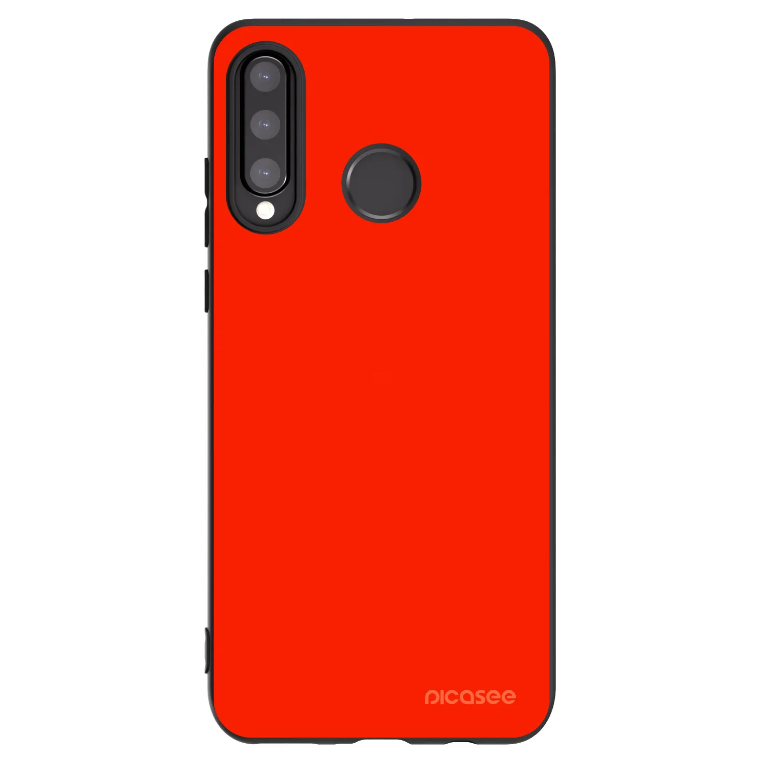Picasee silikonový černý obal pro Huawei P30 Lite - Maranello Red