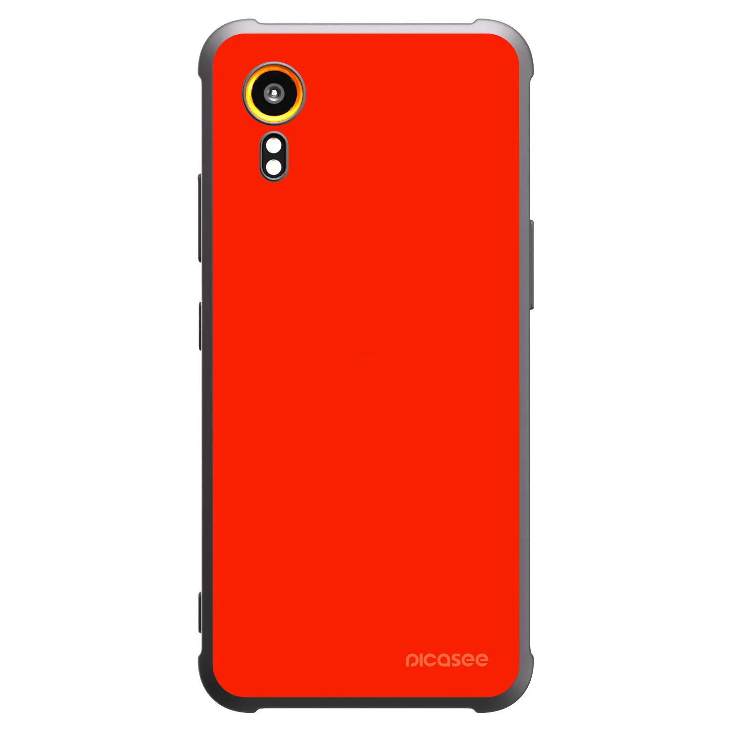 Picasee silikonový černý obal pro Samsung Galaxy Xcover 7 - Maranello Red