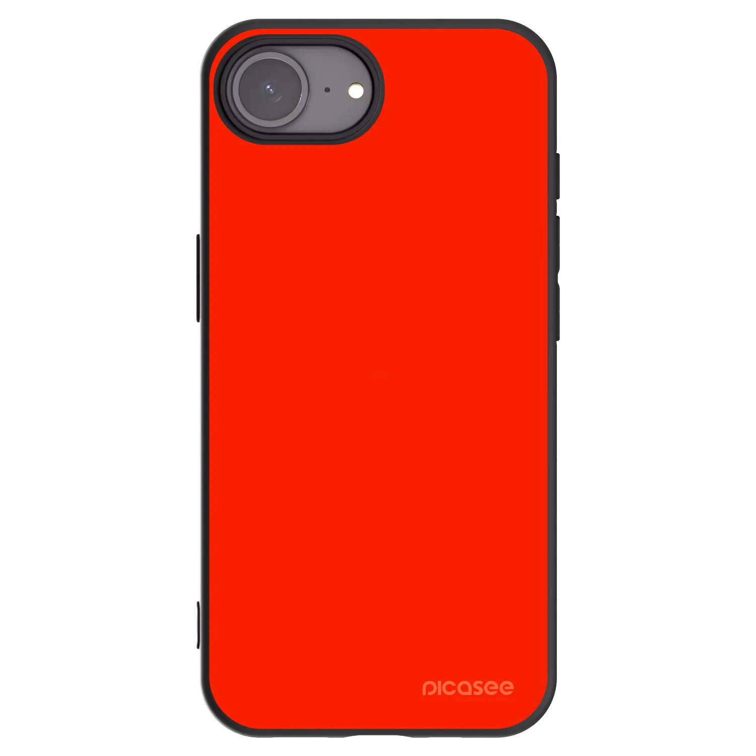Picasee silikonový černý obal pro Apple iPhone 17e - Maranello Red