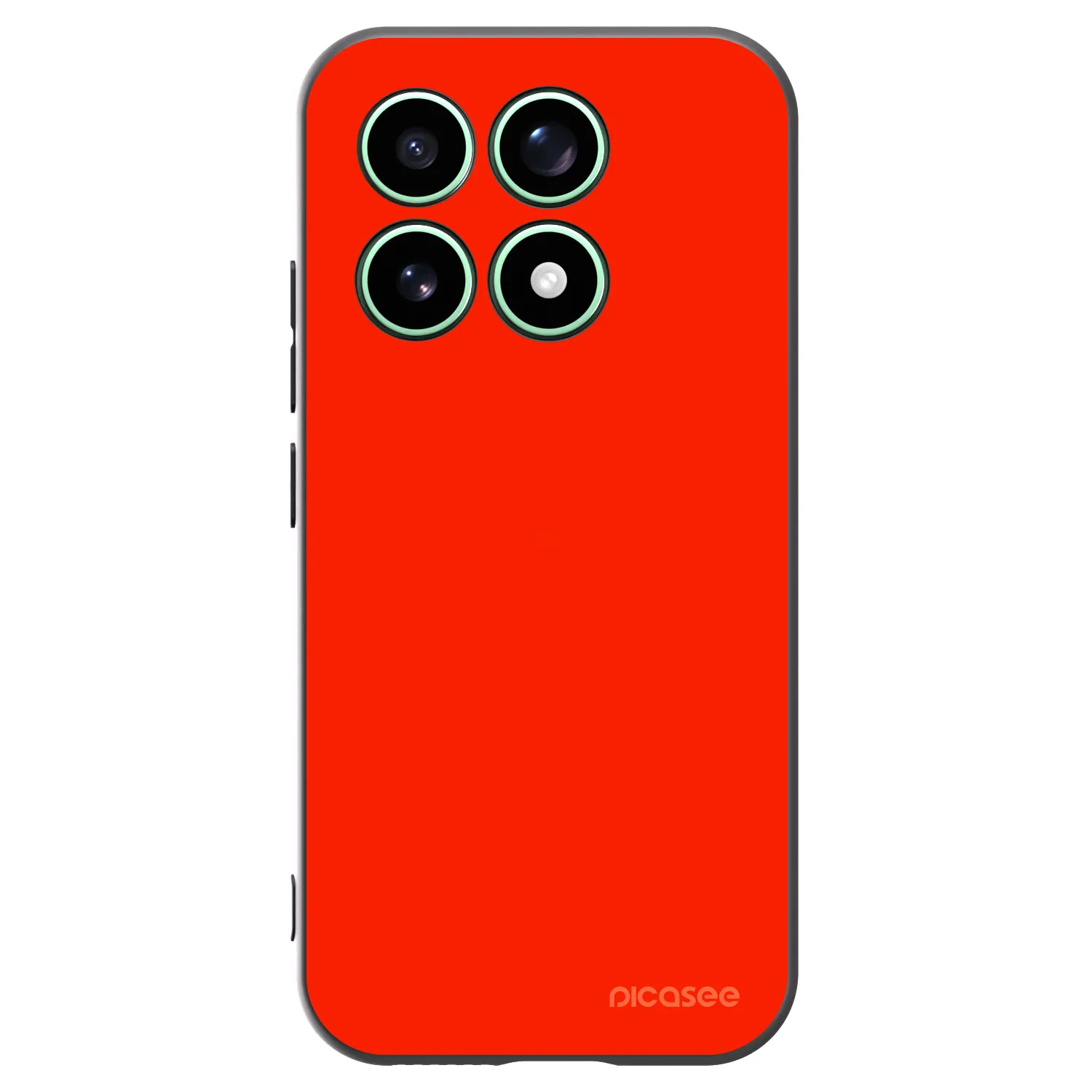 Picasee silikonový černý obal pro Xiaomi 17 - Maranello Red