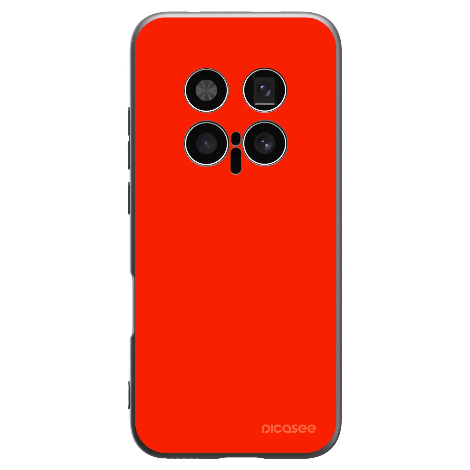 Picasee silikonový černý obal pro Honor Magic8 Pro 5G - Maranello Red