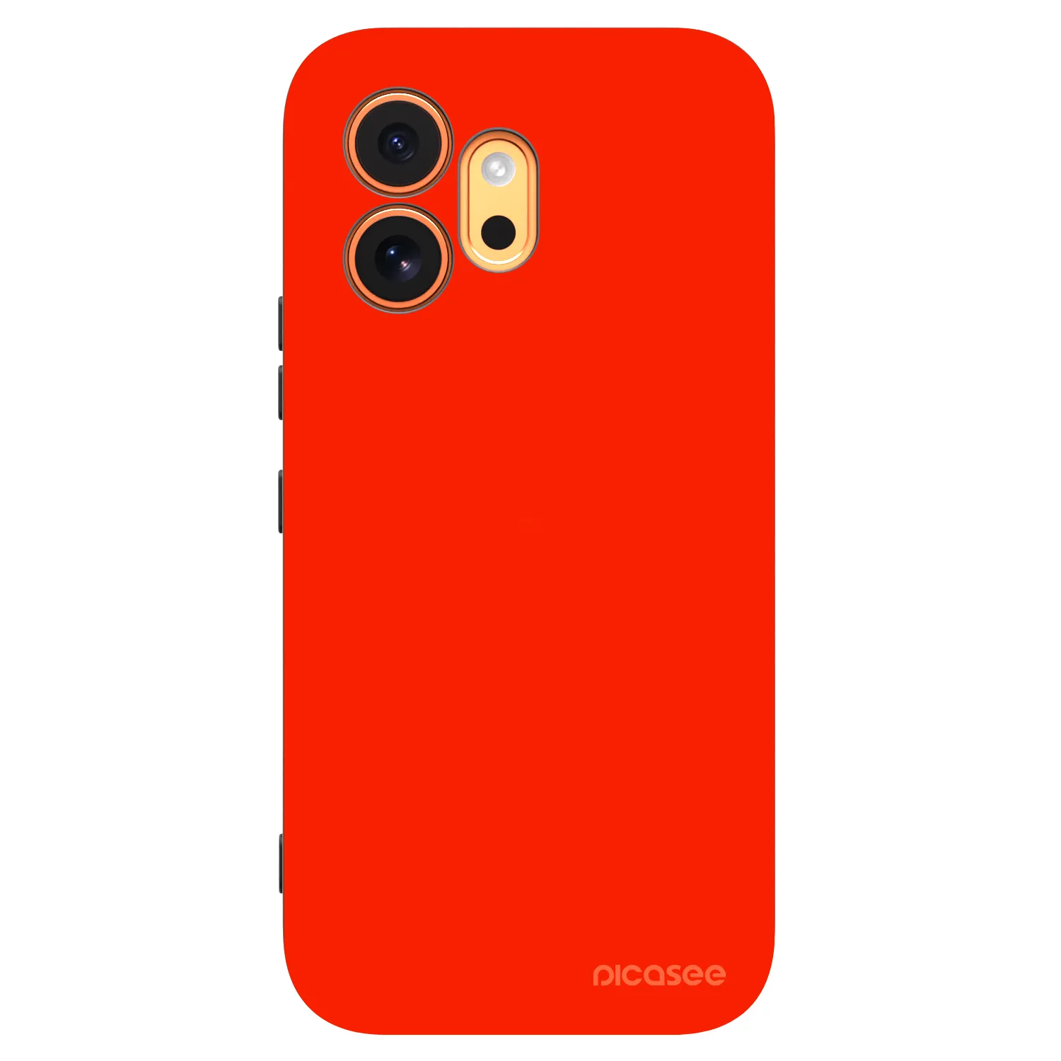 Picasee silikonový černý obal pro Honor 600 - Maranello Red