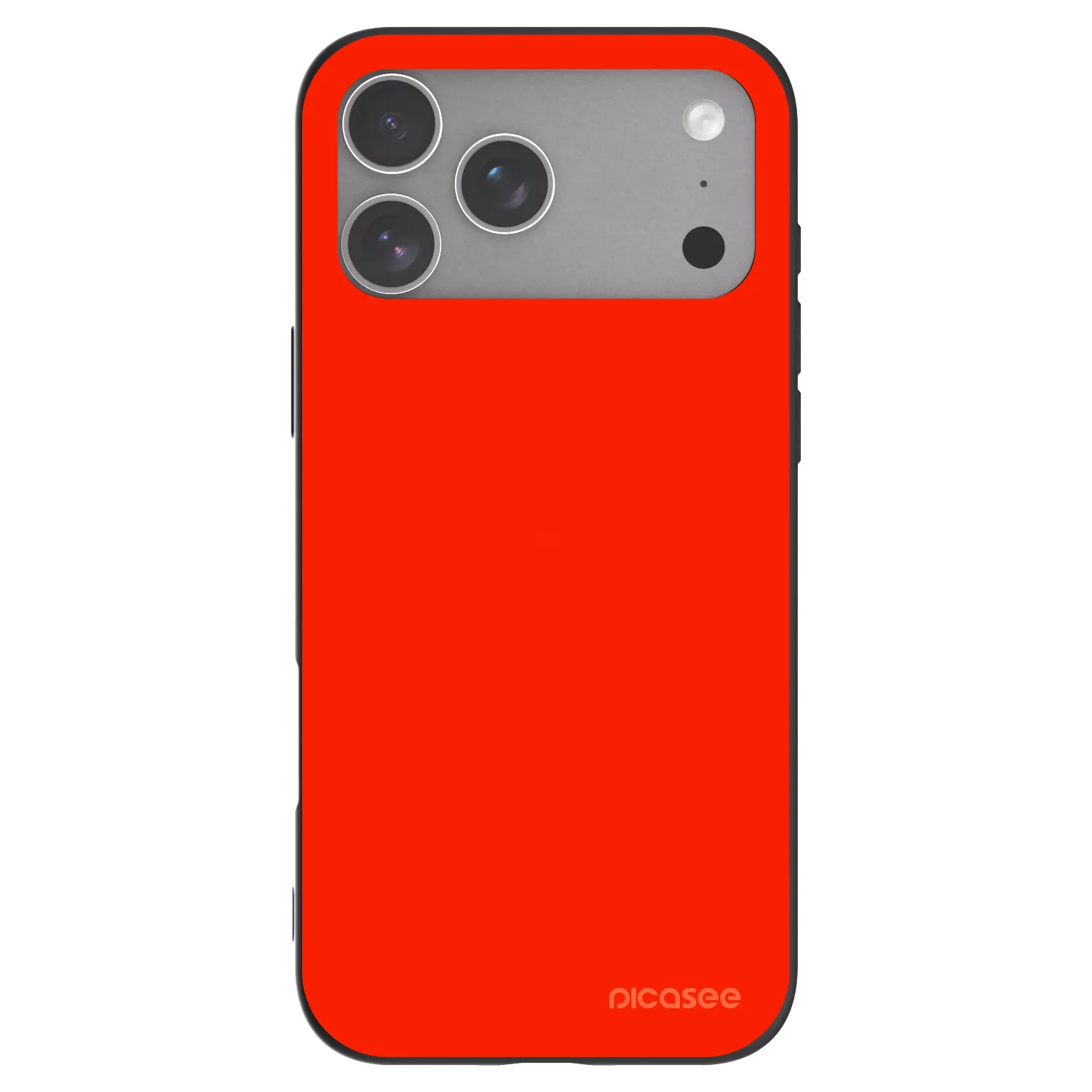 Picasee silikonový černý obal pro Apple iPhone 18 Pro Max - Maranello Red