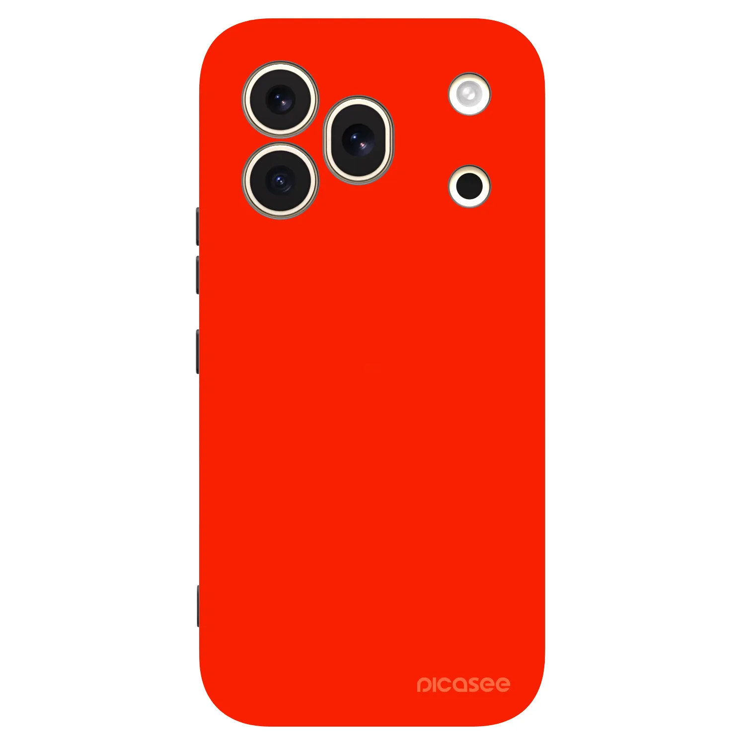 Picasee silikonový černý obal pro Honor 600 Pro - Maranello Red