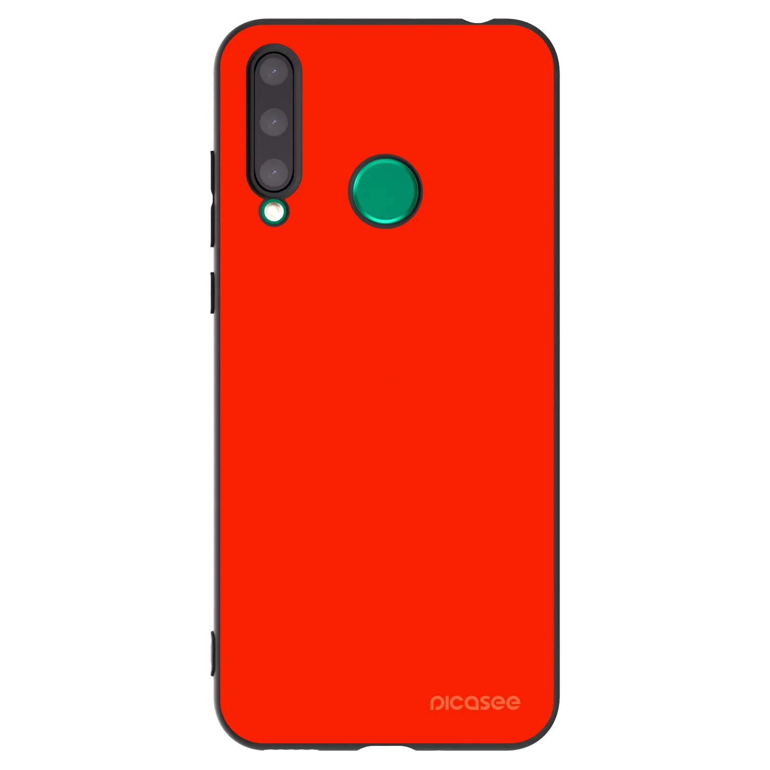 Picasee silikonový černý obal pro Honor 20 Lite - Maranello Red