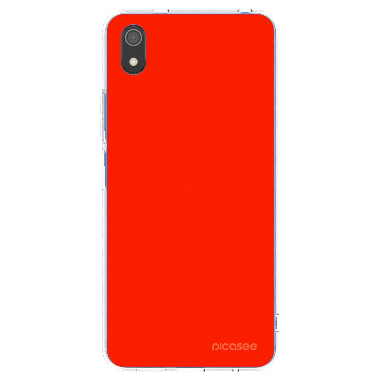 Picasee silikonový průhledný obal pro Xiaomi Redmi 7A - Maranello Red