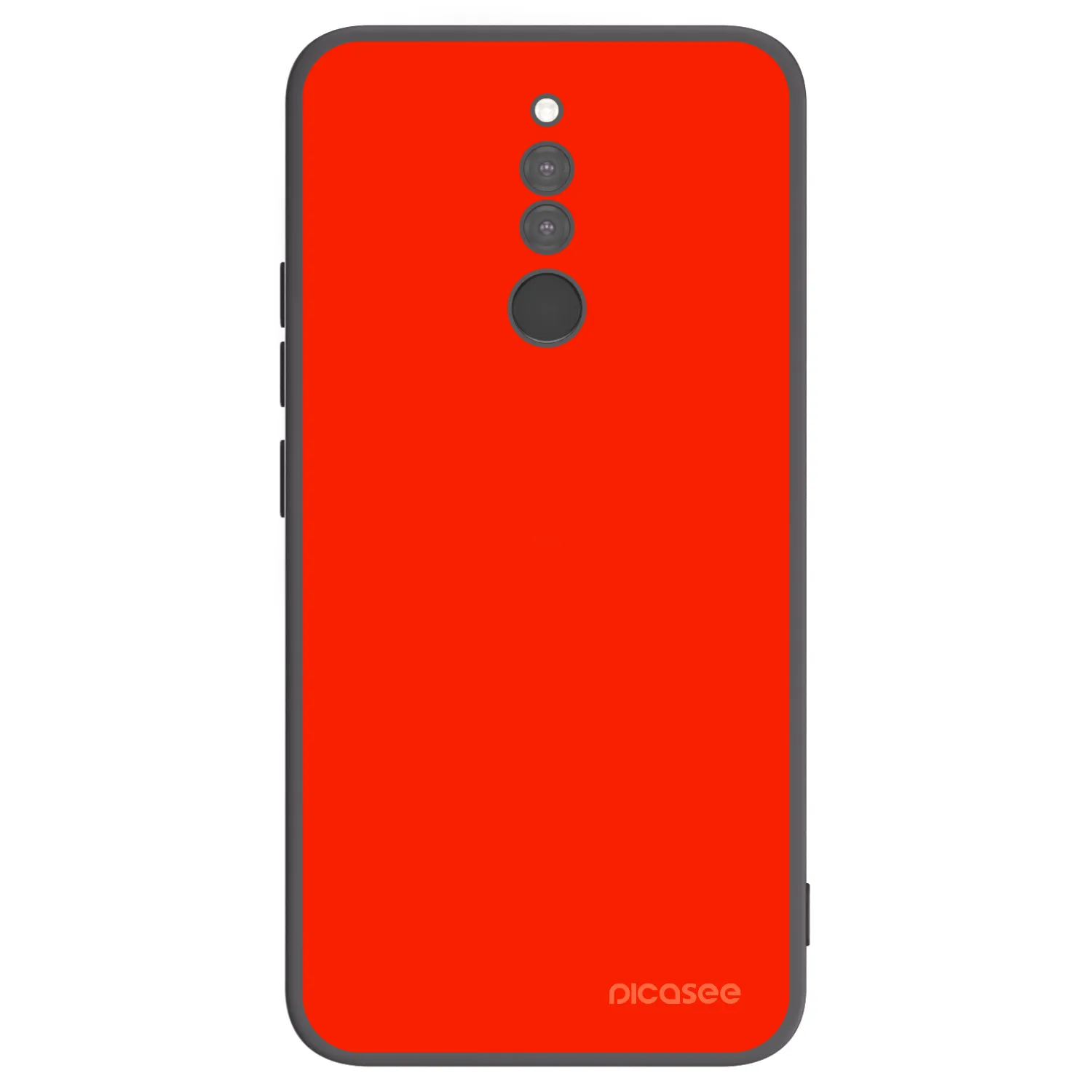Picasee silikonový černý obal pro Xiaomi Redmi 8 - Maranello Red