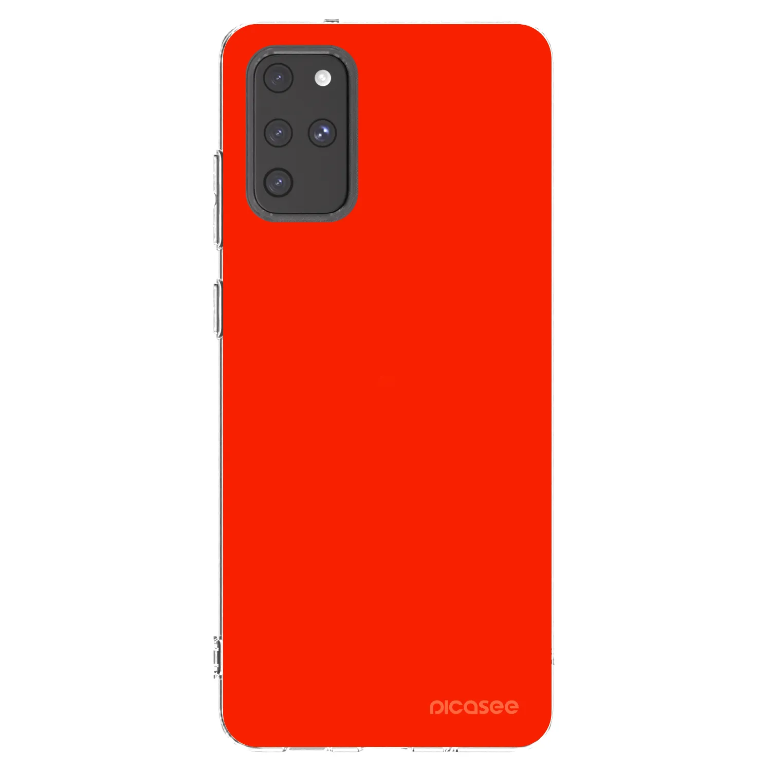 Picasee silikonový průhledný obal pro Samsung Galaxy S20+ G985F - Maranello Red