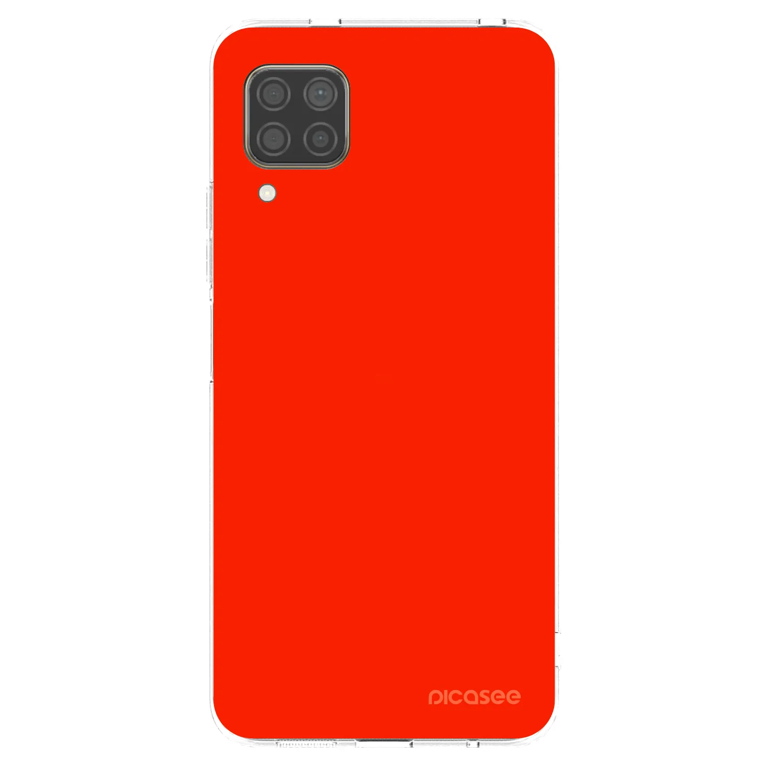 Picasee silikonový průhledný obal pro Huawei P40 Lite - Maranello Red