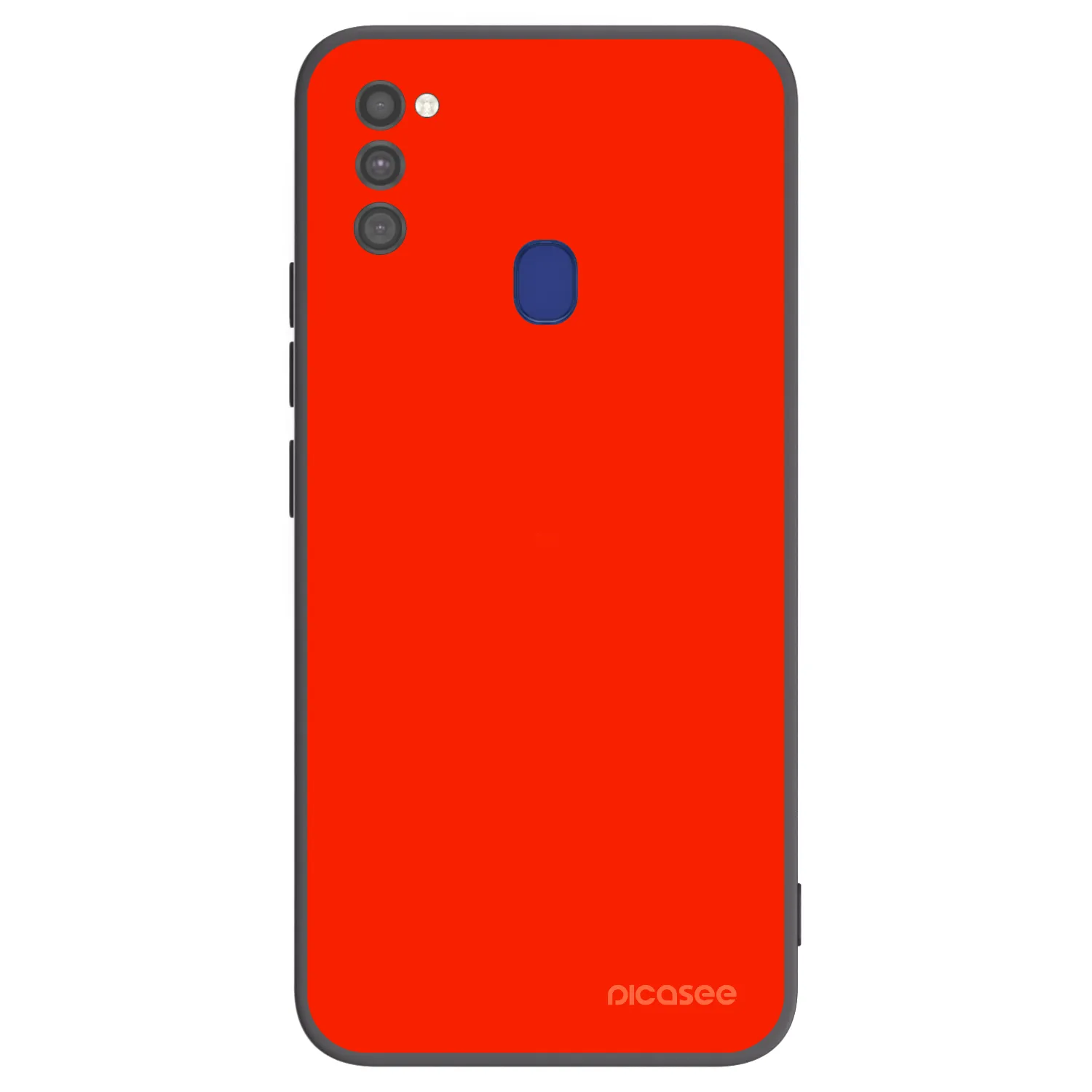 Picasee silikonový černý obal pro Samsung Galaxy M21 M215F - Maranello Red