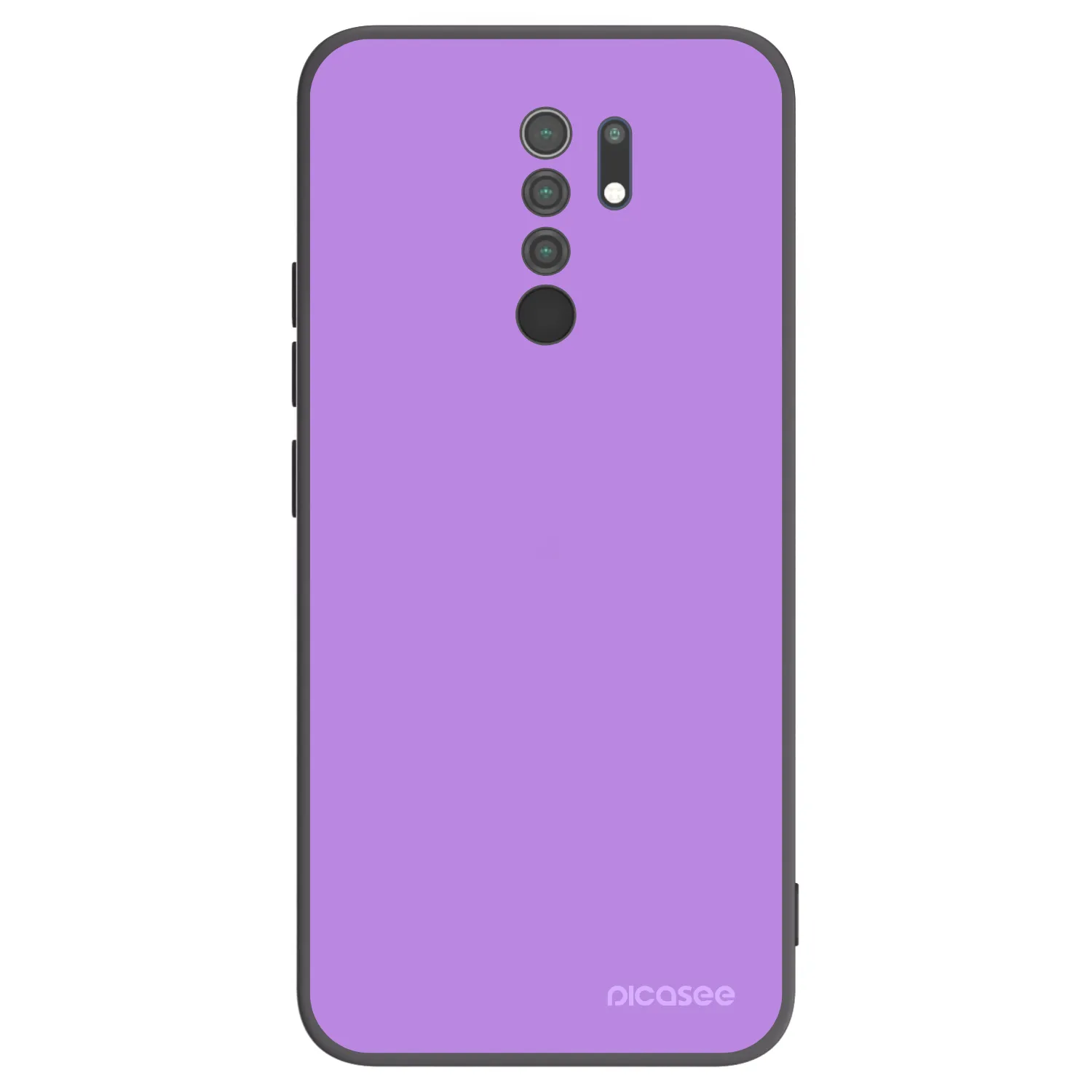 Picasee silikonový černý obal pro Xiaomi Redmi 9 - Mystic Melody