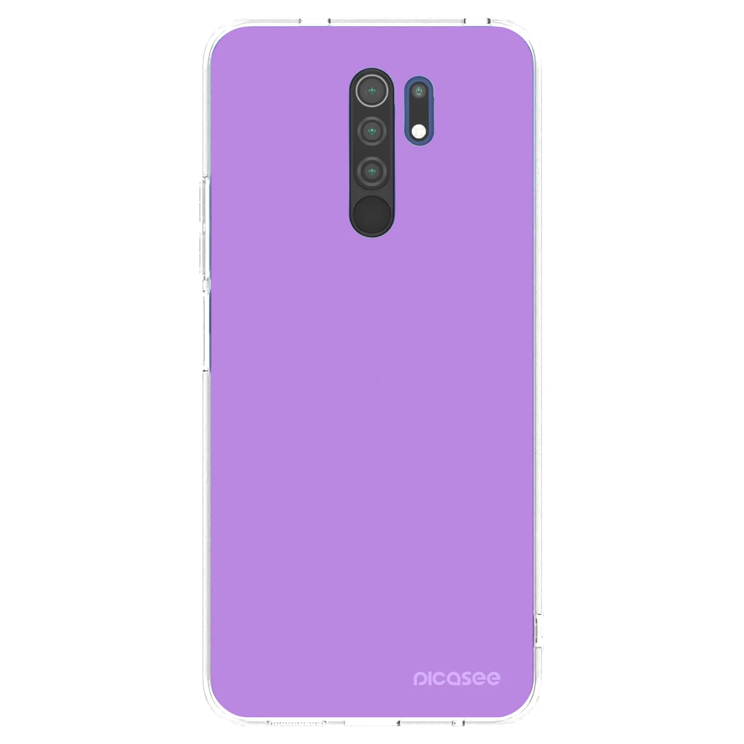Picasee silikonový průhledný obal pro Xiaomi Redmi 9 - Mystic Melody