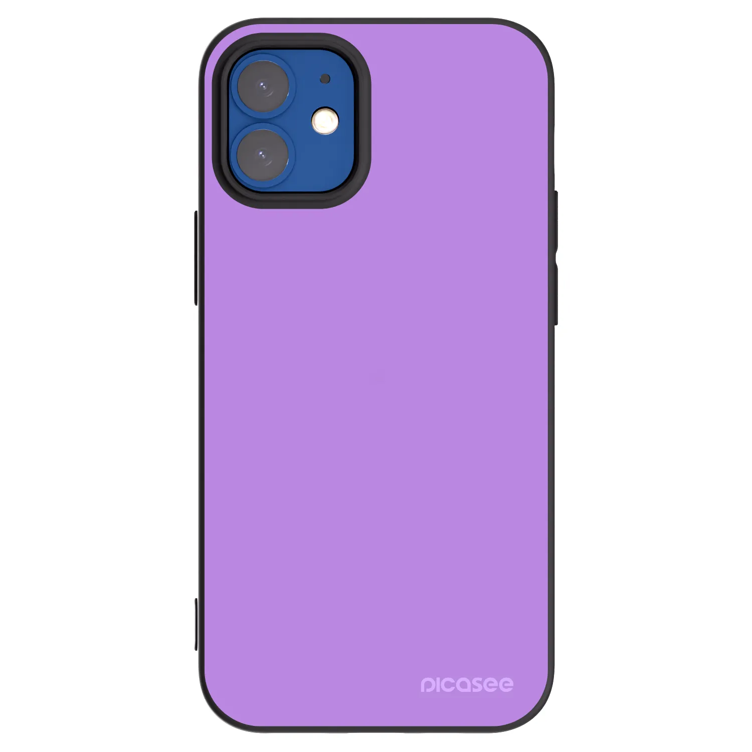 Picasee silikonový černý obal pro Apple iPhone 12 mini - Mystic Melody