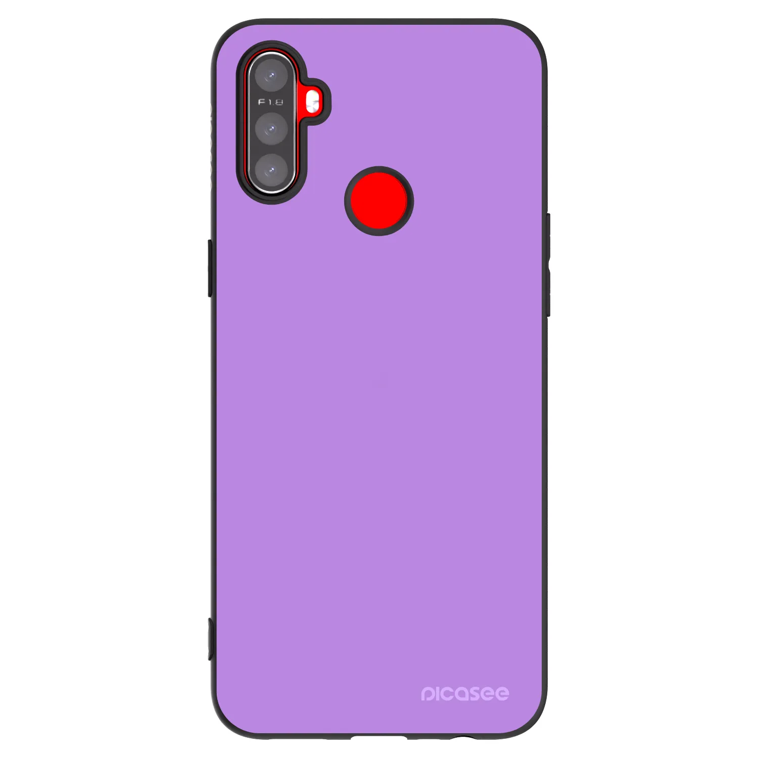 Picasee silikonový černý obal pro Realme C3 - Mystic Melody