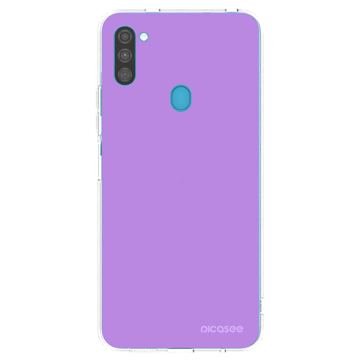 Picasee silikonový průhledný obal pro Samsung Galaxy M11 - Mystic Melody