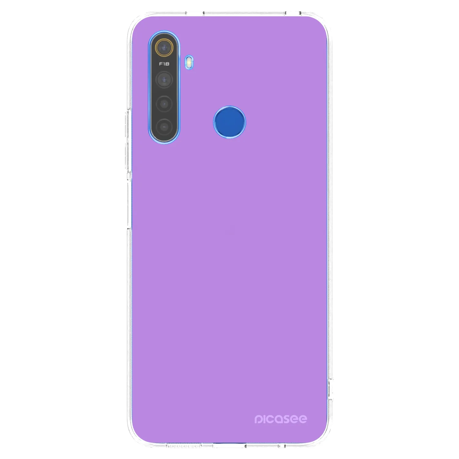 Picasee silikonový průhledný obal pro Realme 5 - Mystic Melody