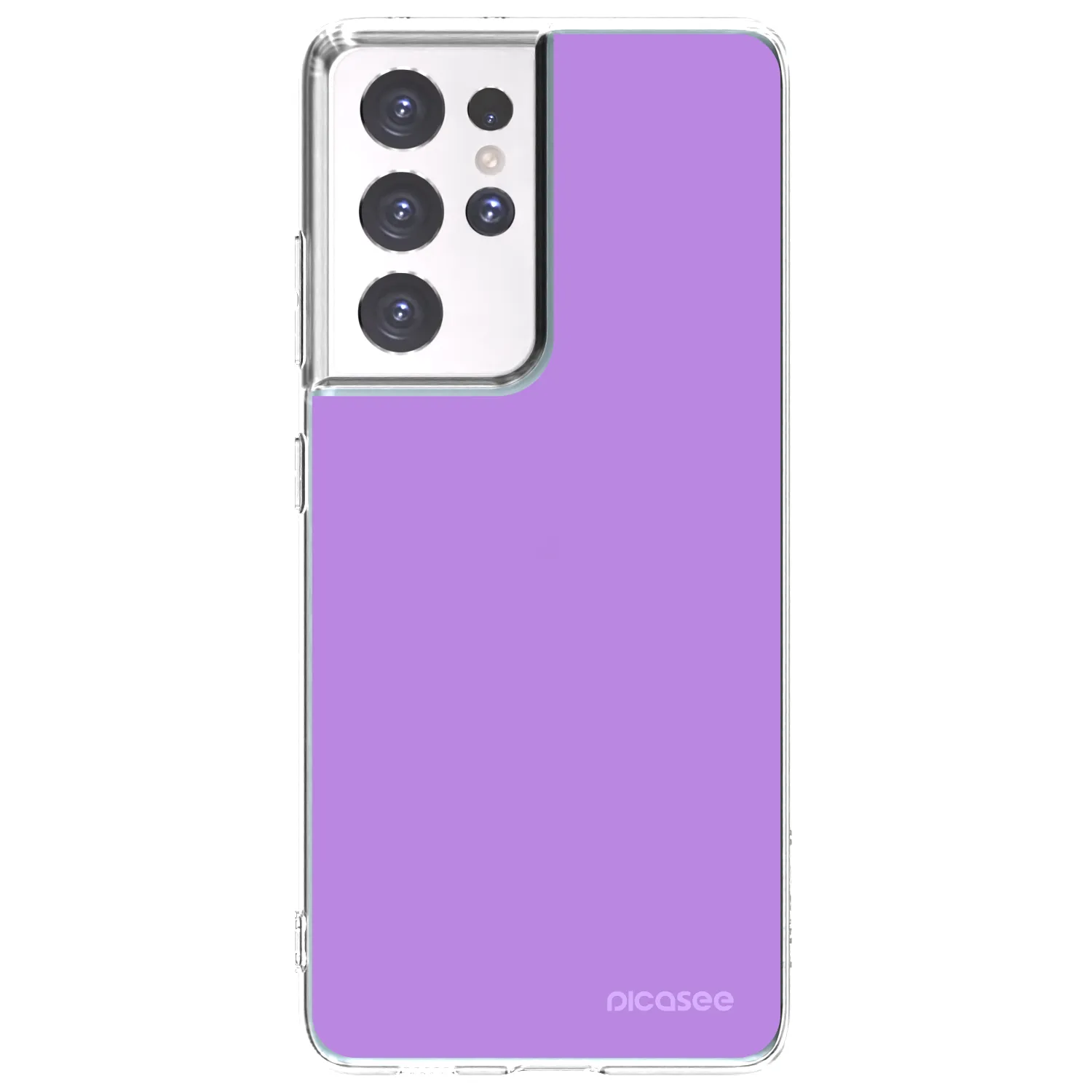 Picasee silikonový průhledný obal pro Samsung Galaxy S21 Ultra 5G G998B - Mystic Melody