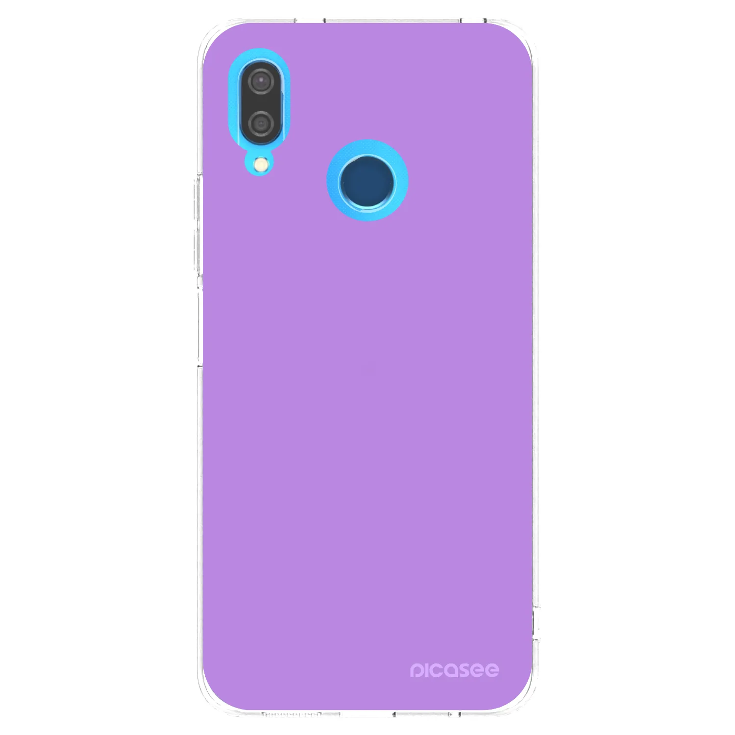 Picasee silikonový průhledný obal pro Huawei P20 Lite - Mystic Melody