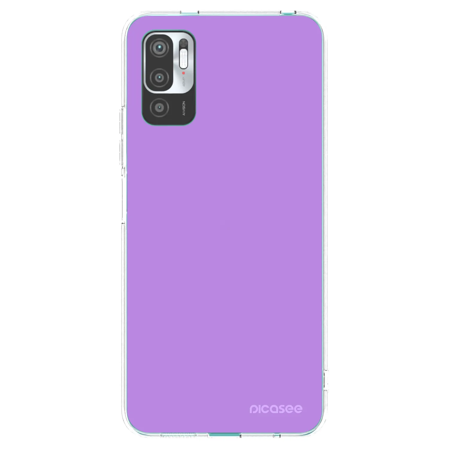 Picasee silikonový průhledný obal pro Xiaomi Redmi Note 10 5G - Mystic Melody