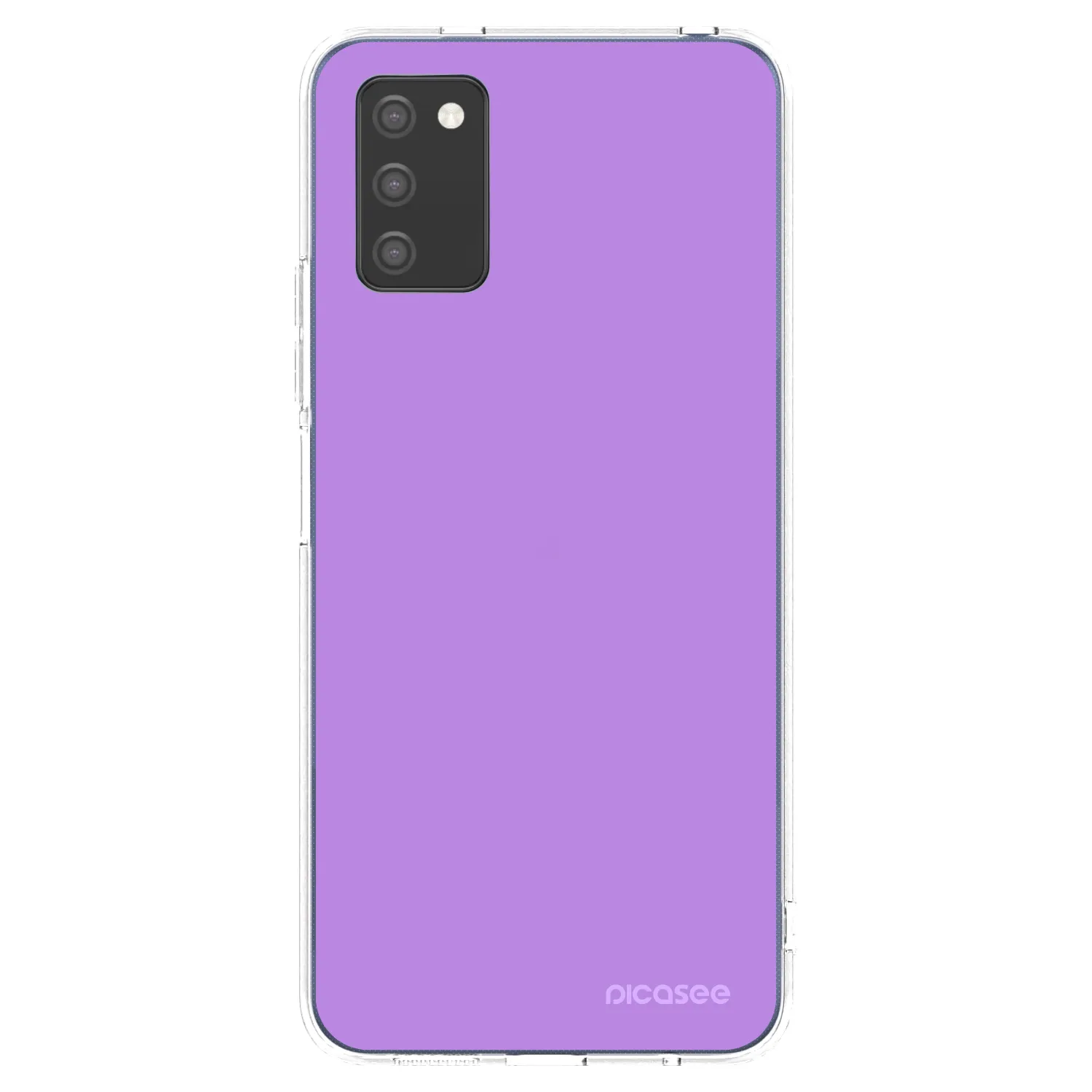 Picasee silikonový průhledný obal pro Samsung Galaxy A02s A025G - Mystic Melody