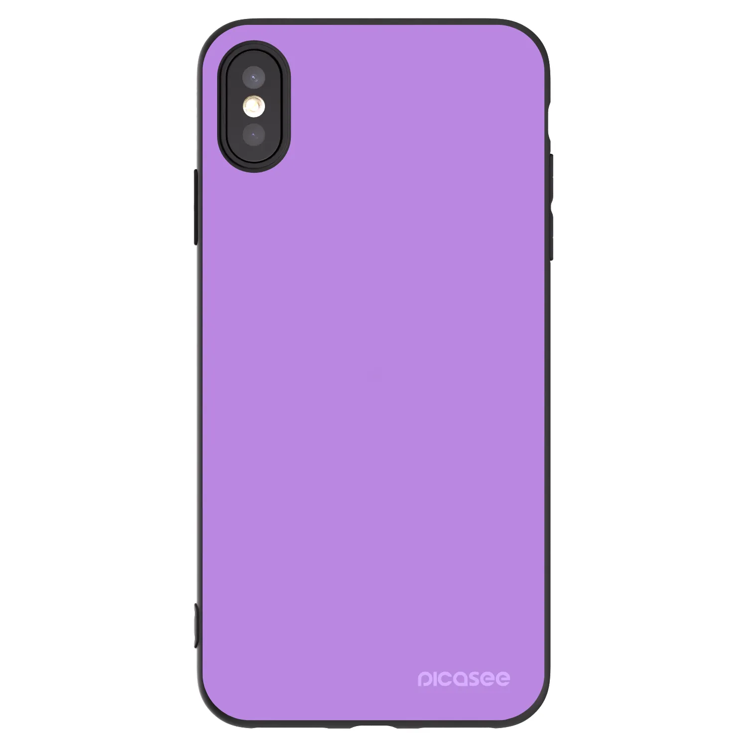 Picasee silikonový černý obal pro Apple iPhone XS Max - Mystic Melody