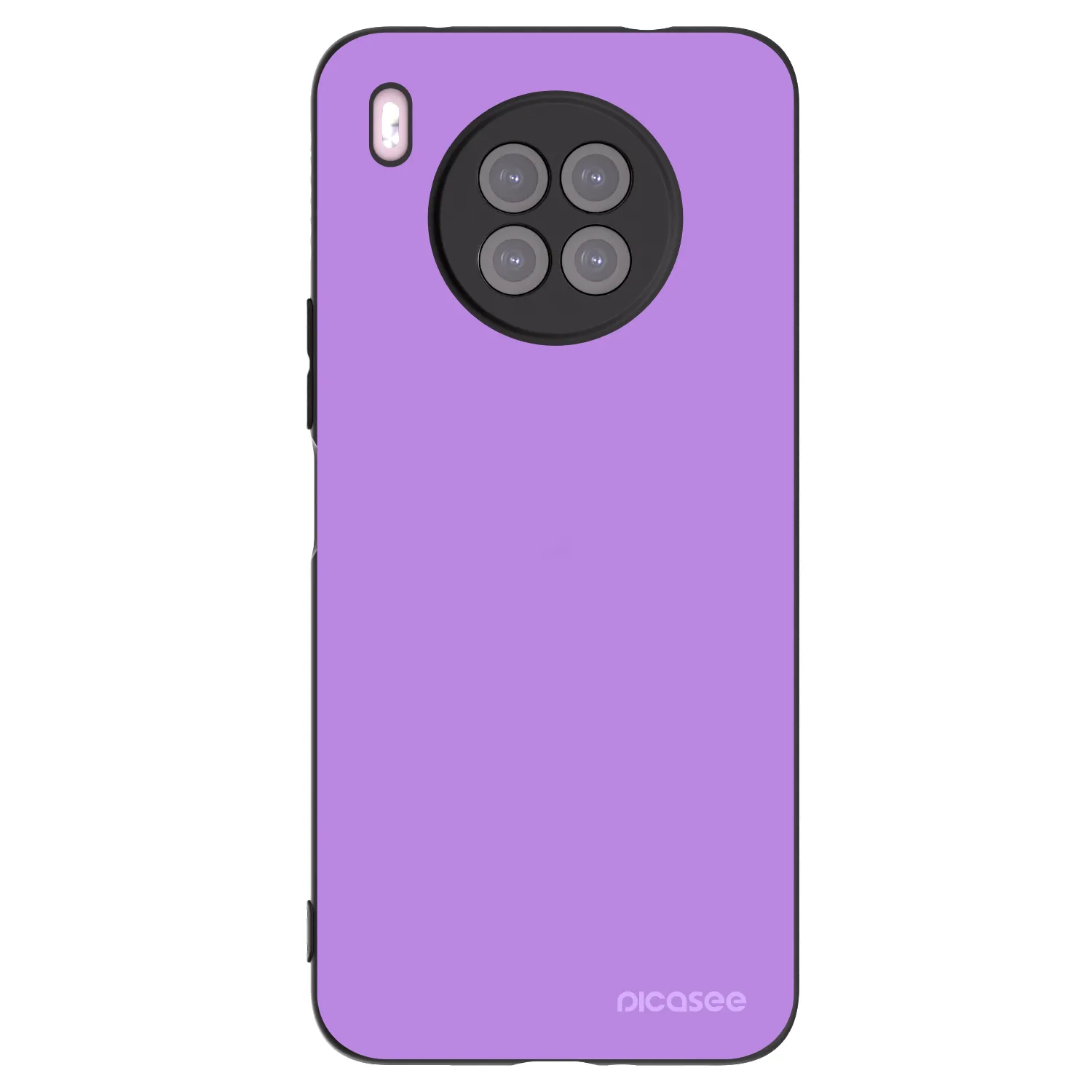 Picasee silikonový černý obal pro Huawei Nova 8i - Mystic Melody