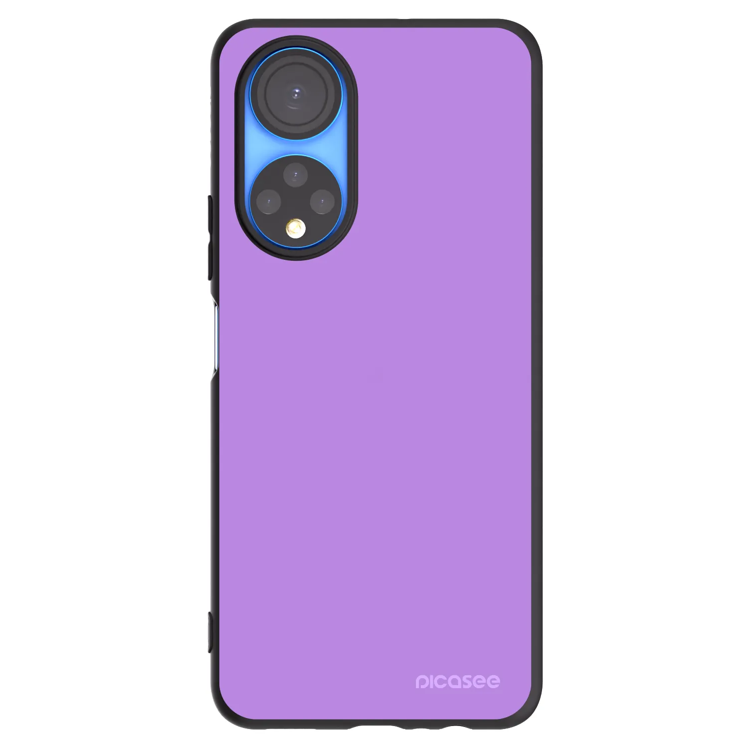 Picasee silikonový černý obal pro Honor X7 - Mystic Melody