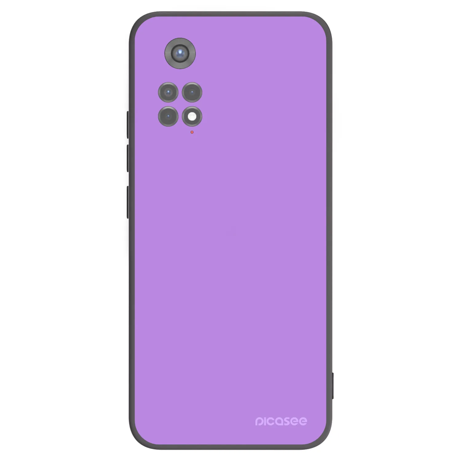 Picasee silikonový černý obal pro Xiaomi Redmi Note 11S 5G - Mystic Melody