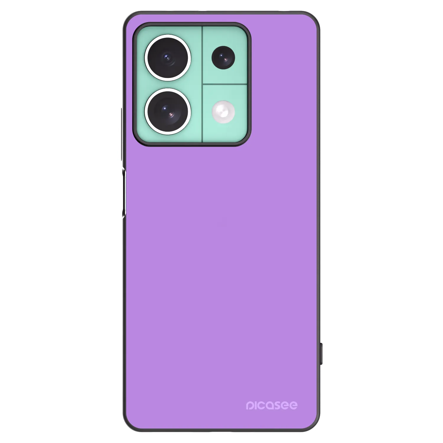 Picasee silikonový černý obal pro Xiaomi Redmi Note 13 5G - Mystic Melody
