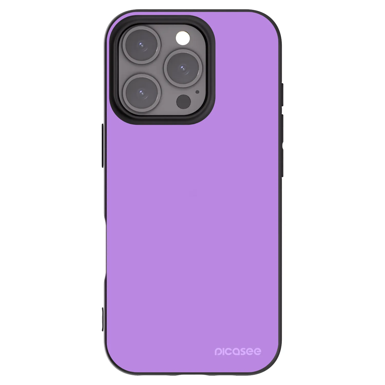 Picasee silikonový černý obal pro Apple iPhone 16 Pro - Mystic Melody