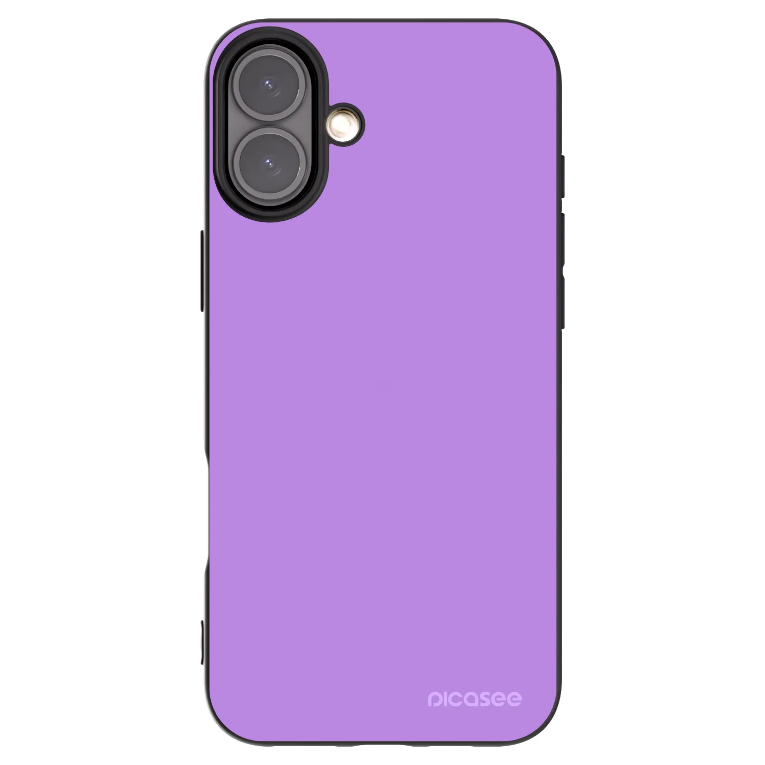 Picasee silikonový černý obal pro Apple iPhone 16 Plus - Mystic Melody