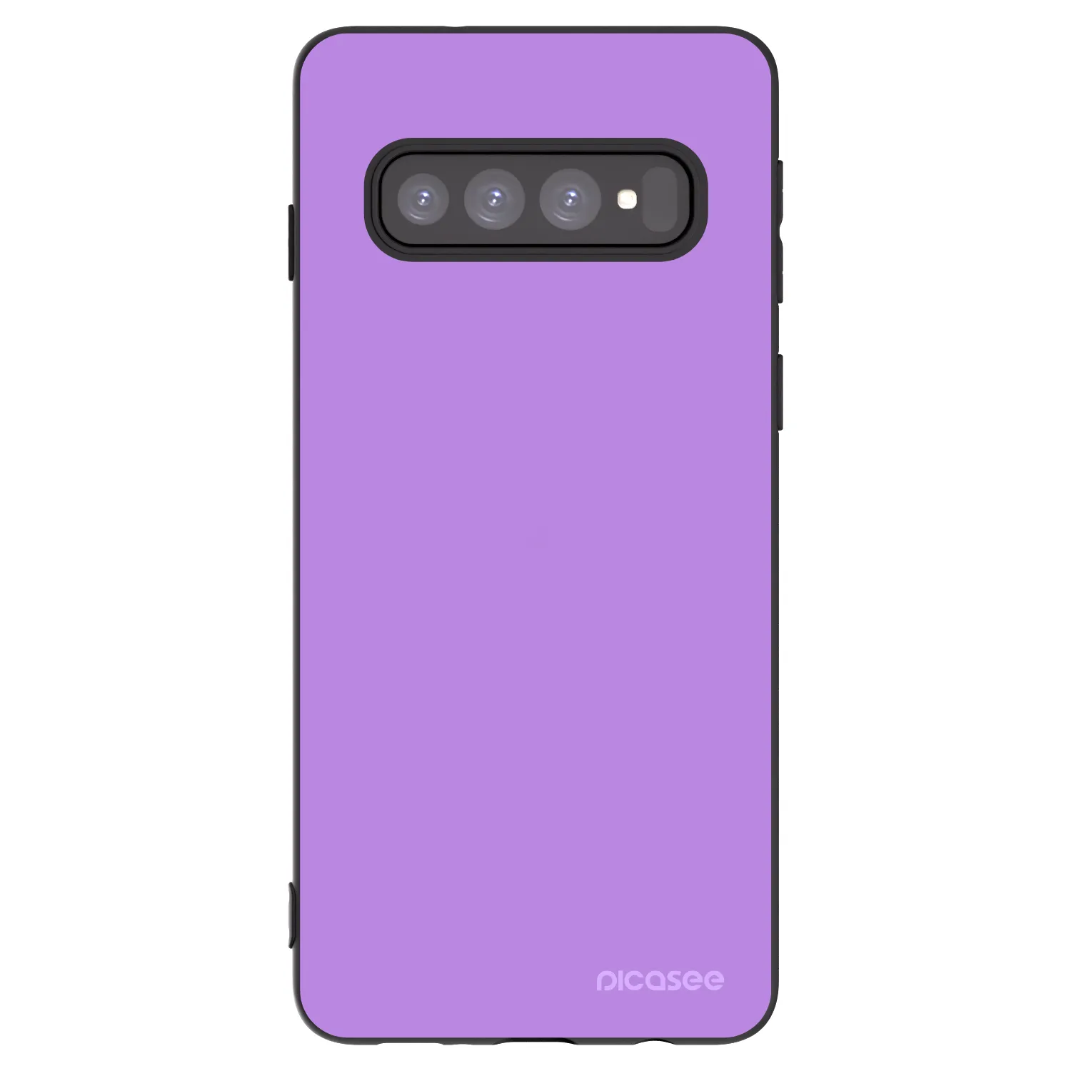 Picasee silikonový černý obal pro Samsung Galaxy S10 G973 - Mystic Melody