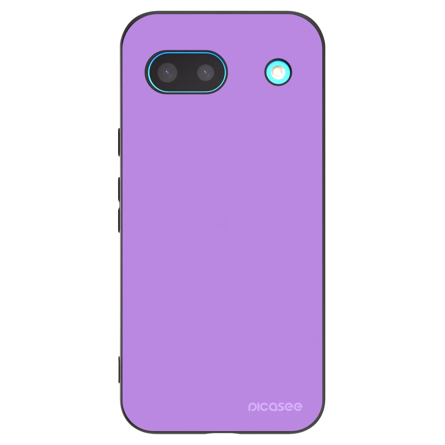 Picasee silikonový černý obal pro Google Pixel 8a - Mystic Melody