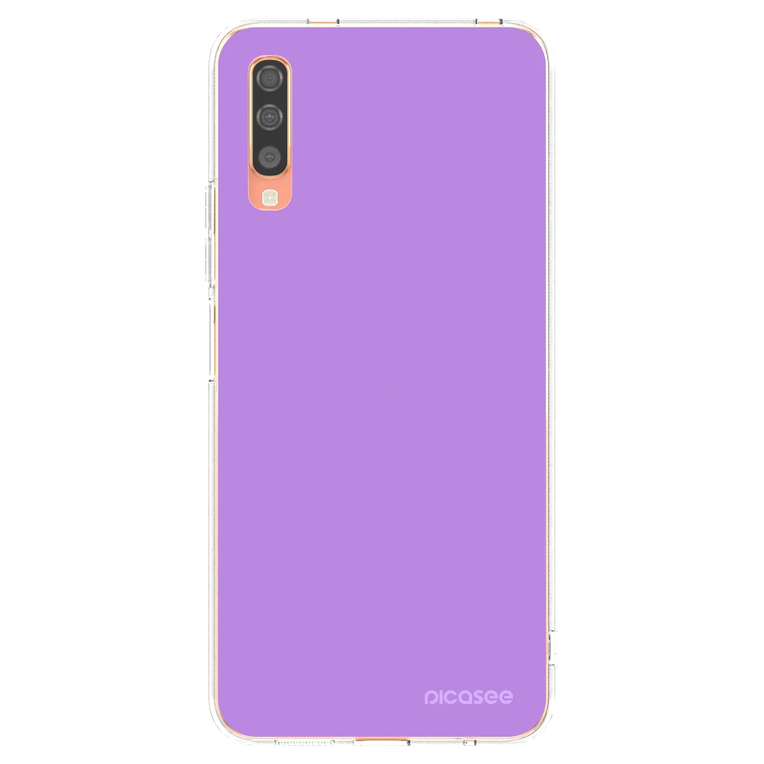 Picasee silikonový průhledný obal pro Samsung Galaxy A70 A705F - Mystic Melody