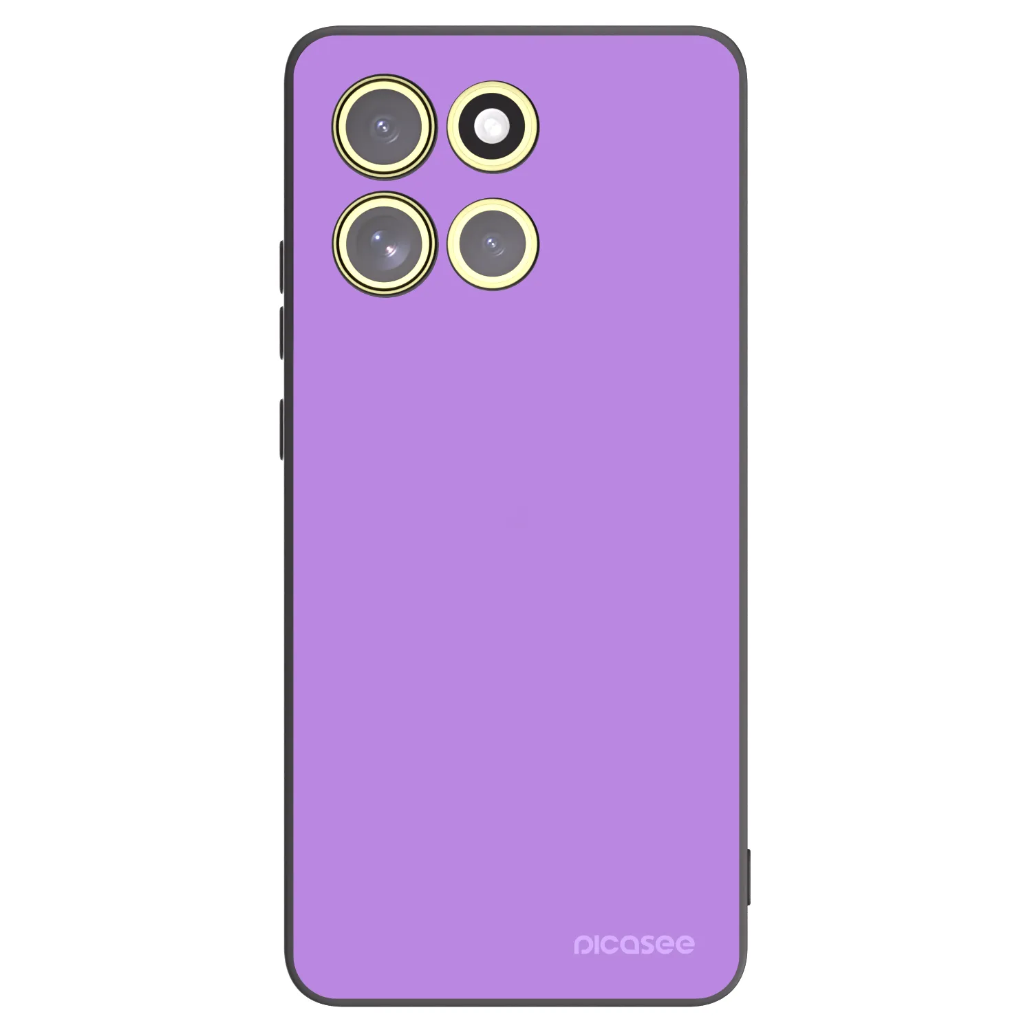 Picasee silikonový černý obal pro Motorola Moto G86 Power 5G - Mystic Melody