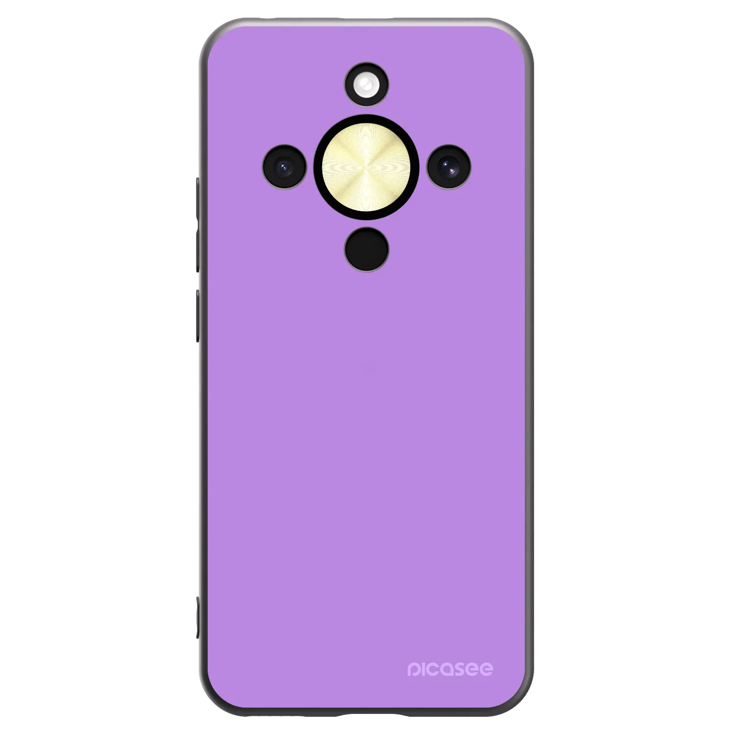 Picasee silikonový černý obal pro Honor Magic8 Lite 5G - Mystic Melody