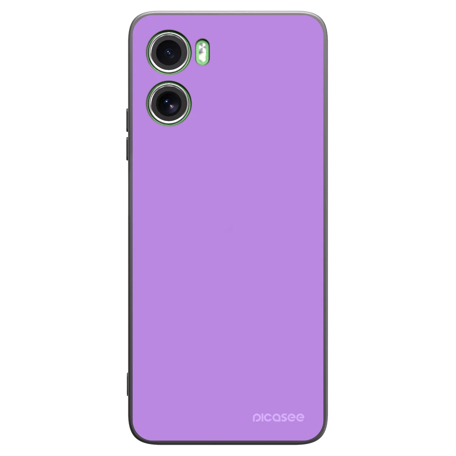 Picasee silikonový černý obal pro Motorola Moto G06 - Mystic Melody