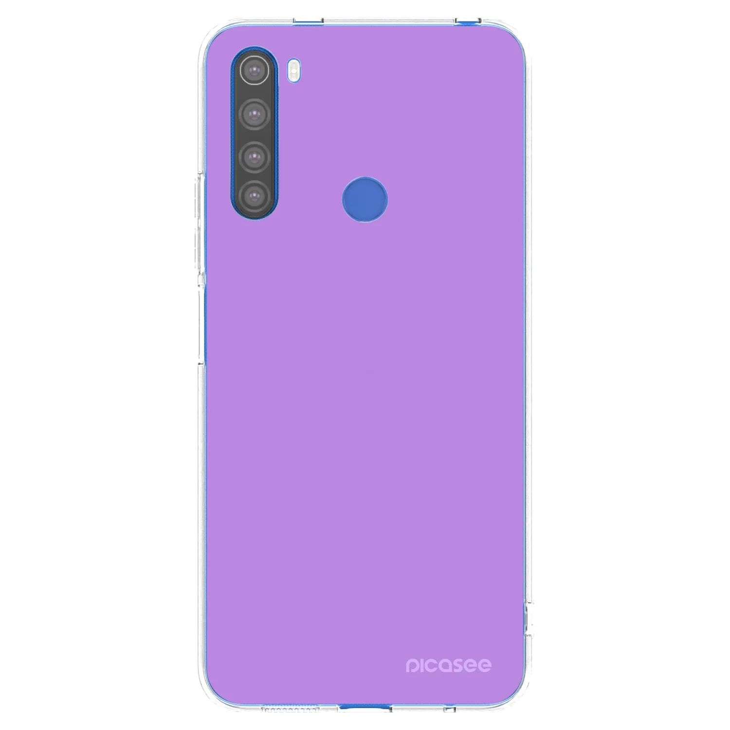 Picasee silikonový průhledný obal pro Xiaomi Redmi Note 8T - Mystic Melody