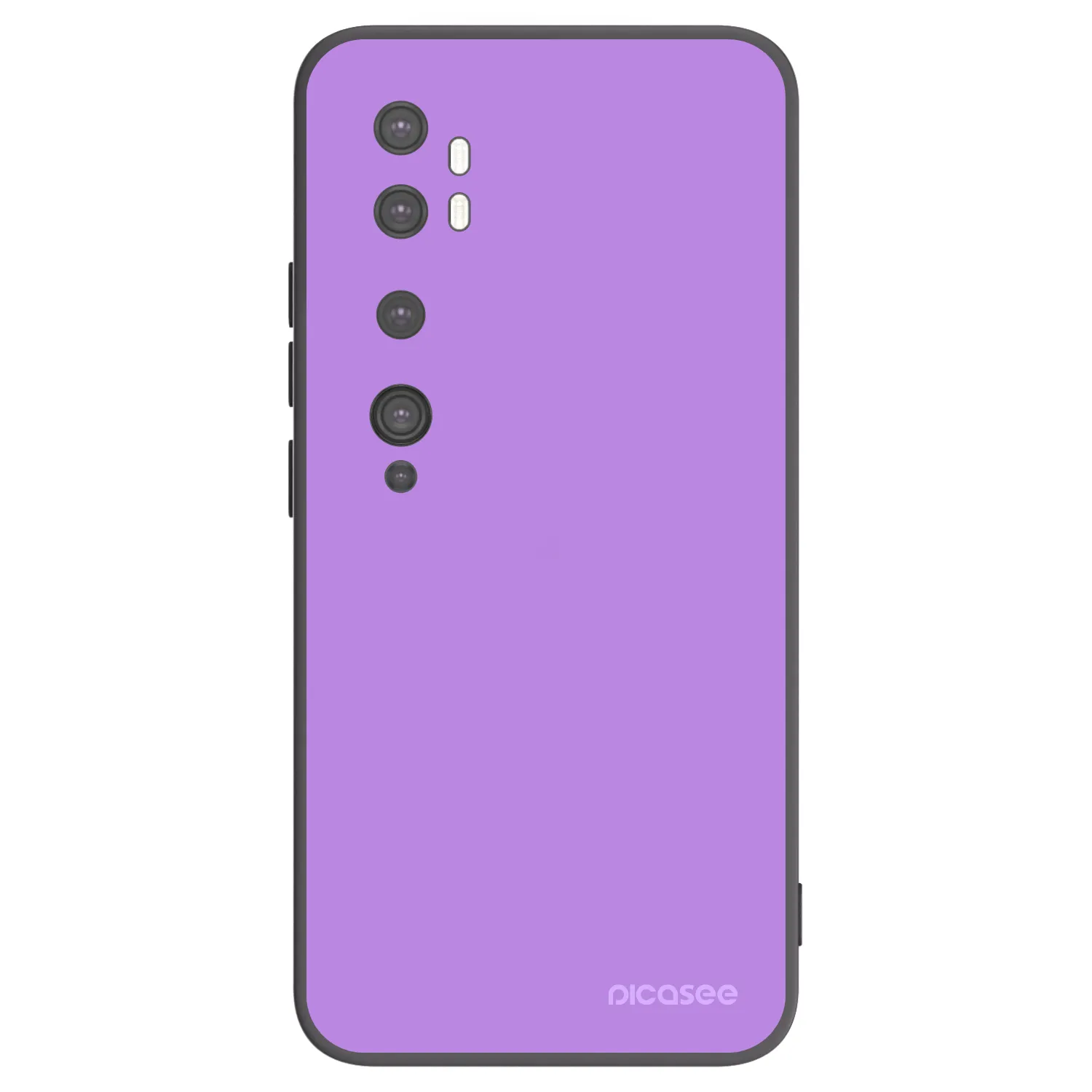Picasee silikonový černý obal pro Xiaomi Mi Note 10 (Pro) - Mystic Melody