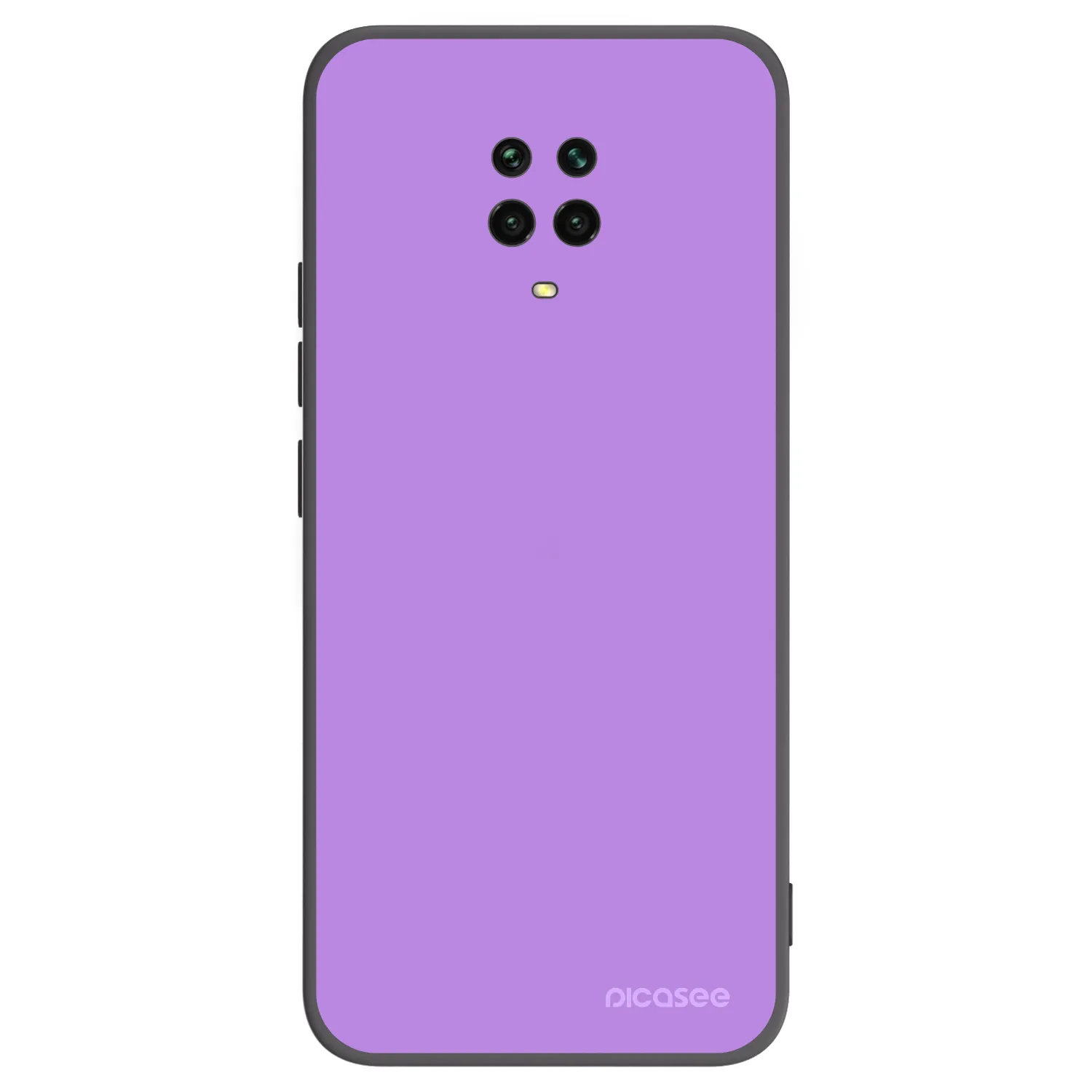 Picasee silikonový černý obal pro Xiaomi Redmi Note 9 Pro - Mystic Melody