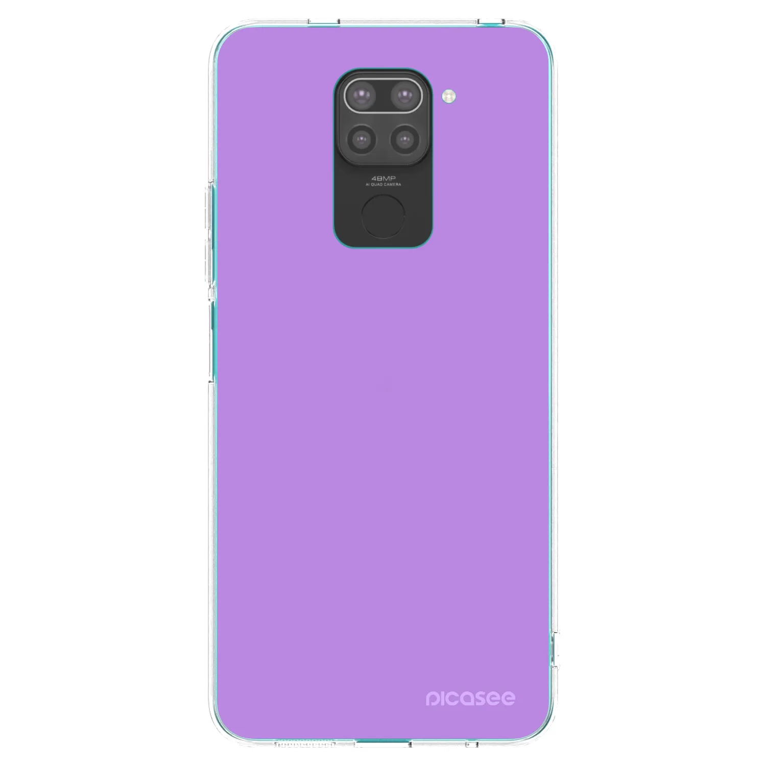 Picasee silikonový černý obal pro Xiaomi Redmi Note 9 - Mystic Melody