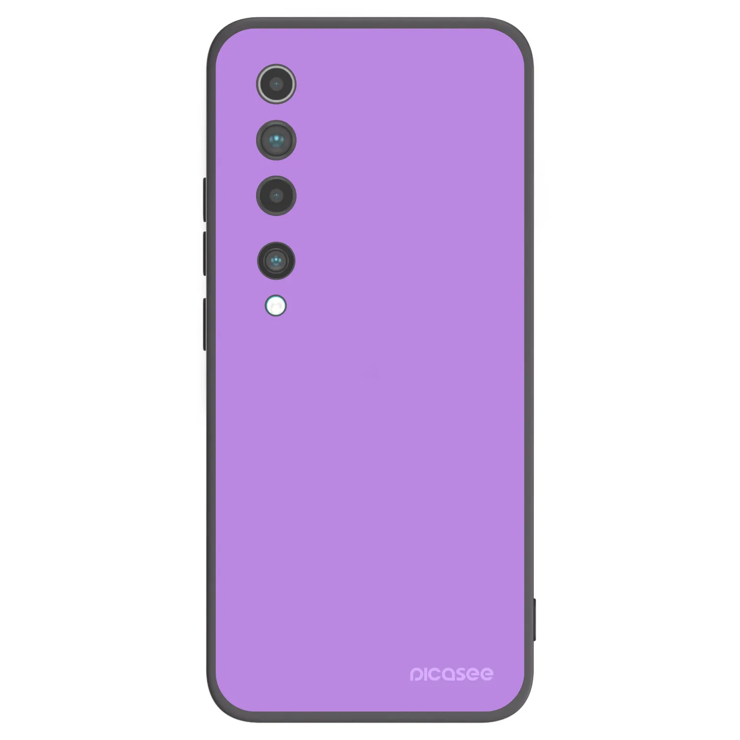 Picasee silikonový černý obal pro Xiaomi Mi 10 - Mystic Melody