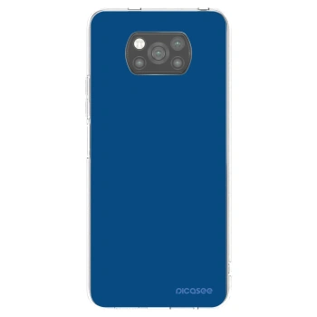 Picasee silikonový černý obal pro Xiaomi Poco X3 - Navy Blue