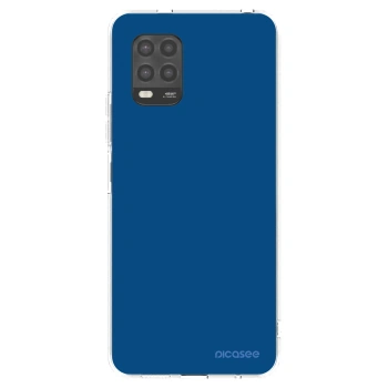 Picasee silikonový průhledný obal pro Xiaomi Mi 10 Lite - Navy Blue
